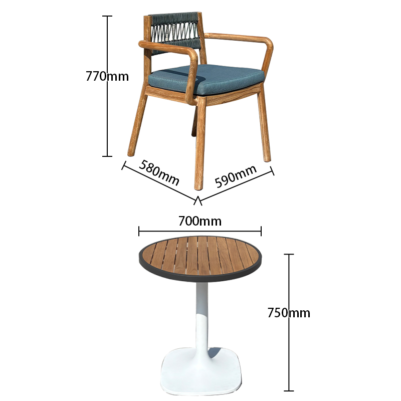 comfortable garden dining chair set