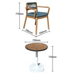 comfortable garden dining chair set