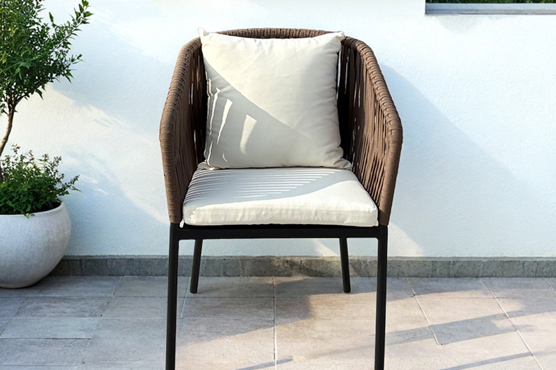 Garden aluminum table chair set