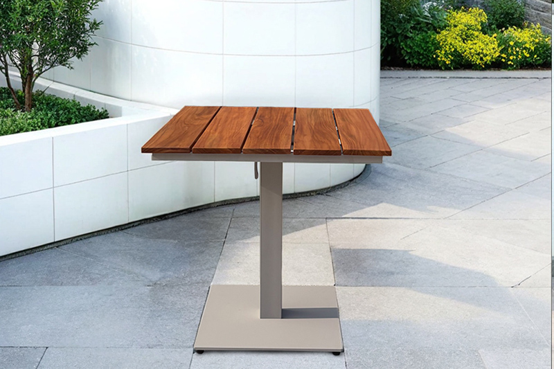 Garden aluminum table chair set