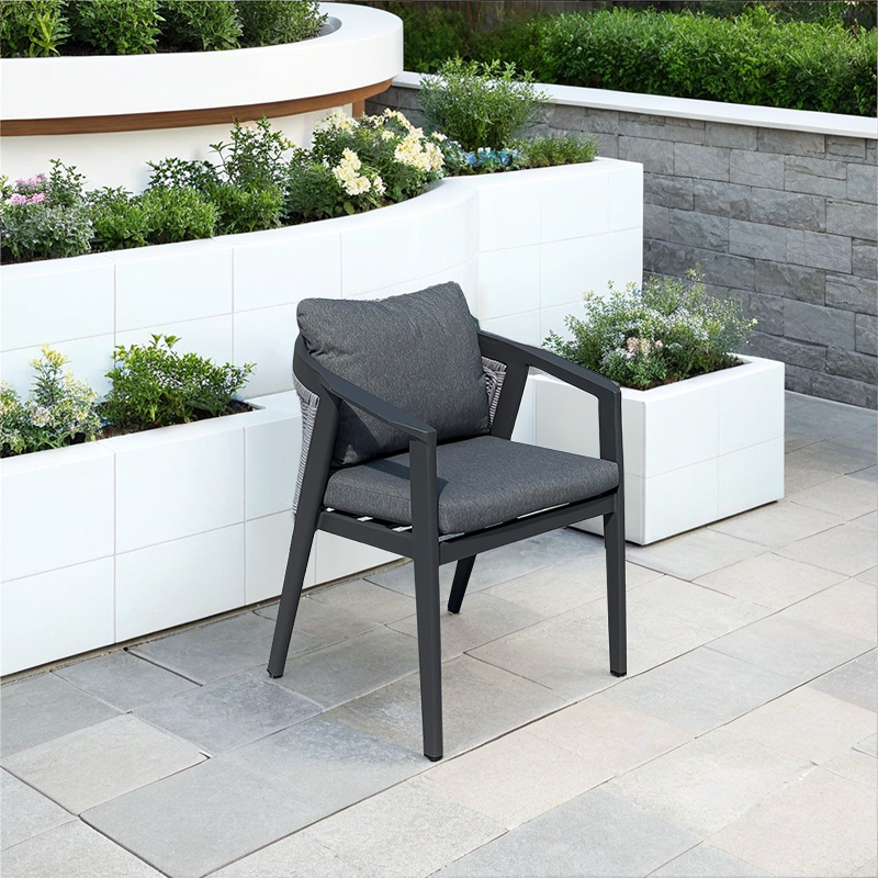 Teak comfortable garden table and chair sets