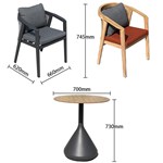 Teak comfortable garden table and chair sets