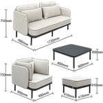 Outdoor Waterproof Fabric Sofa