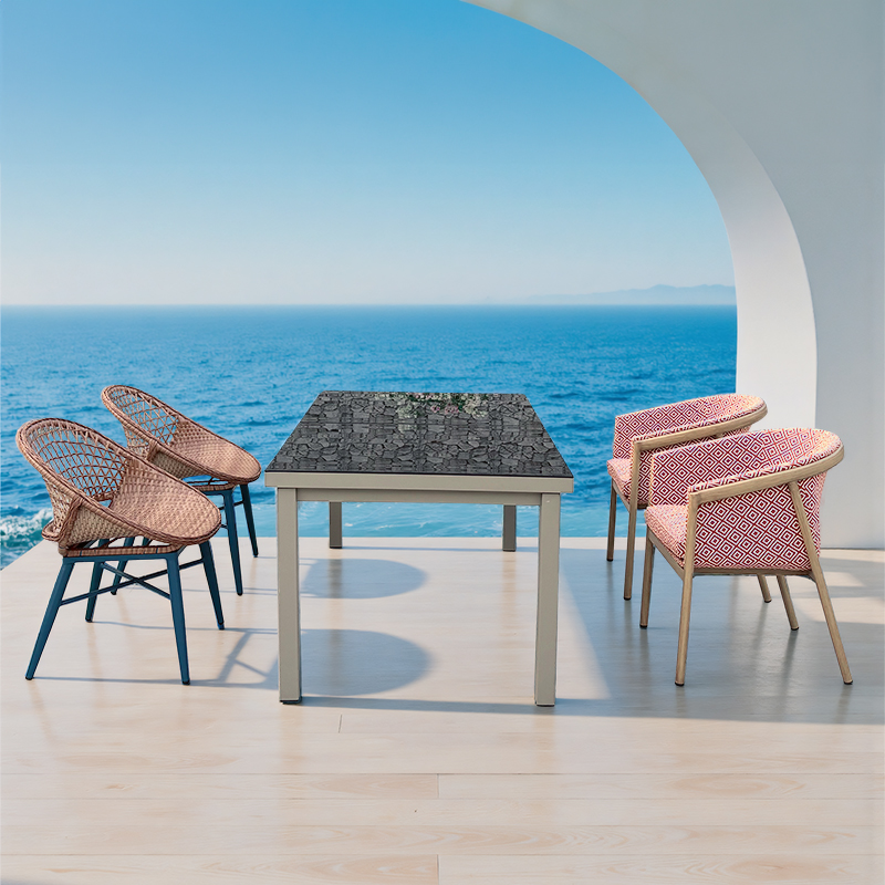 Outdoor garden terrace leisure chair set