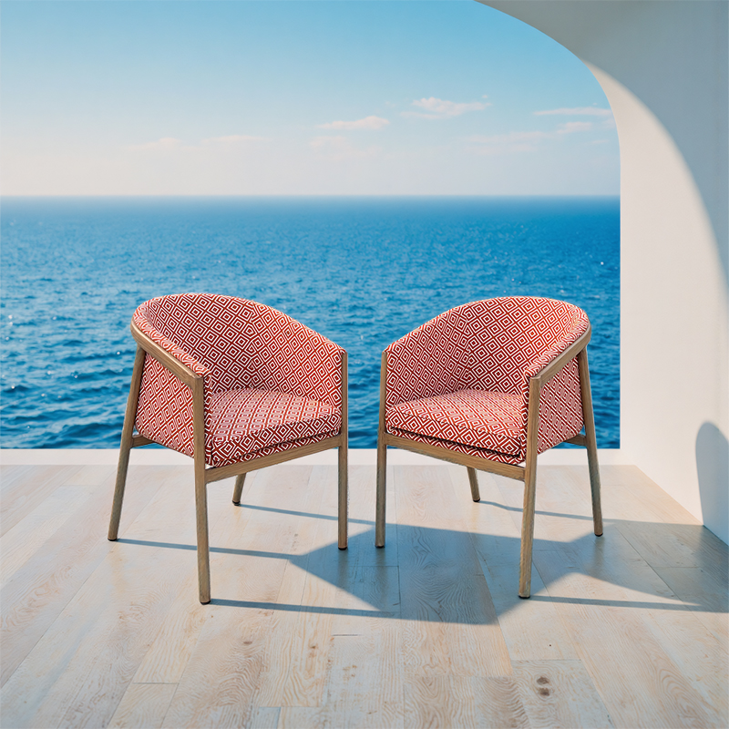 Outdoor garden terrace leisure chair set