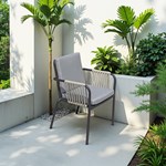 Outdoor waterproof stackable aluminum alloy chair