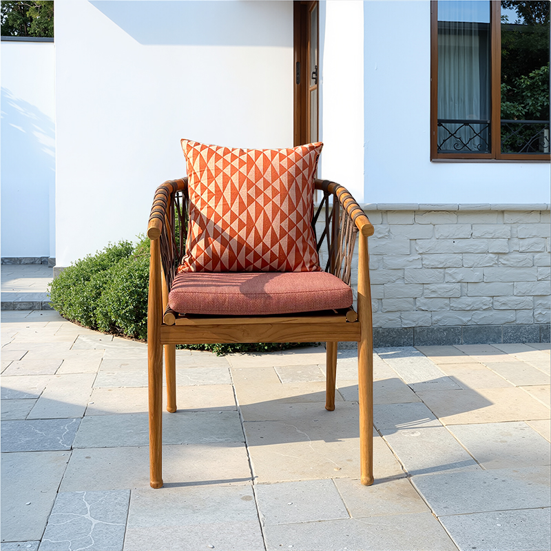 Garden teak wood outdoor dining set