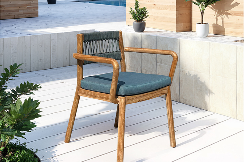 comfortable garden dining chair set