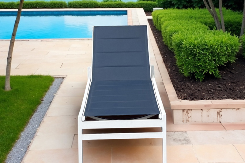 Aluminum Textile sun lounger