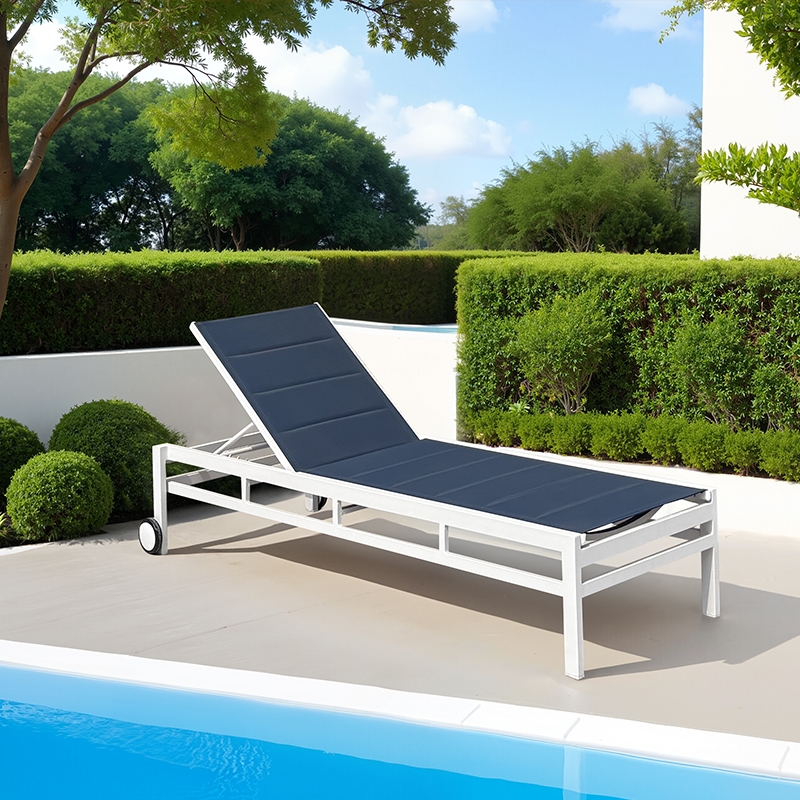 Aluminum Textile sun lounger