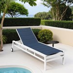Aluminum Textile sun lounger
