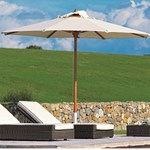 Patio umbrella outdoor for restaurant