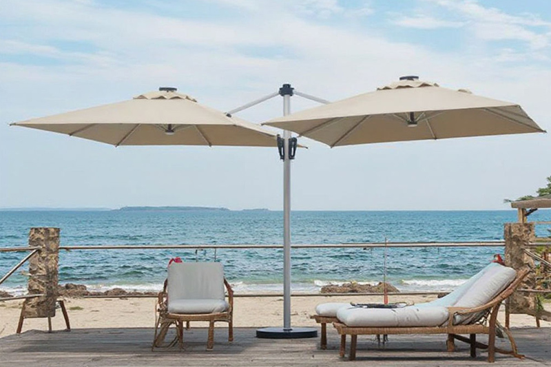 Patio umbrella outdoor for restaurant