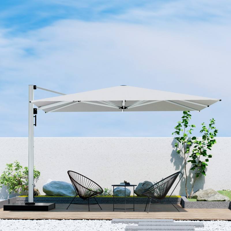 outdoor patio aluminum sun umbrella