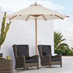 Patio umbrella outdoor for restaurant