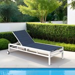 Aluminum Textile sun lounger