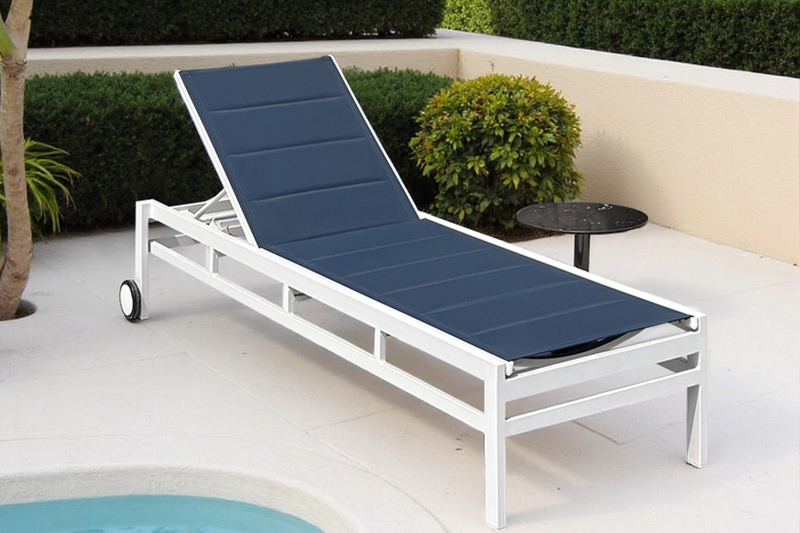 Aluminum Textile sun lounger