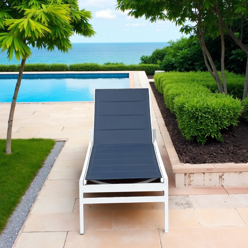 Aluminum Textile sun lounger