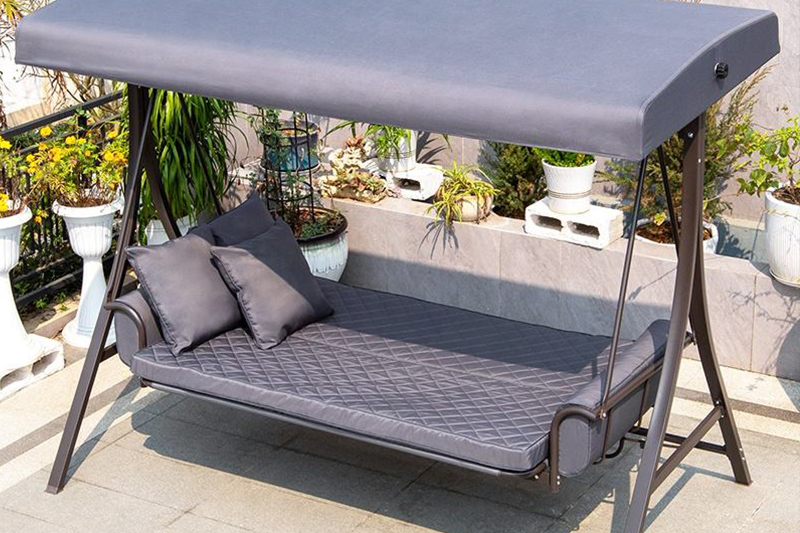 Garden patio swing chair bed