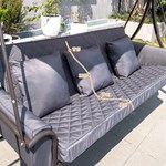 Garden patio swing chair bed