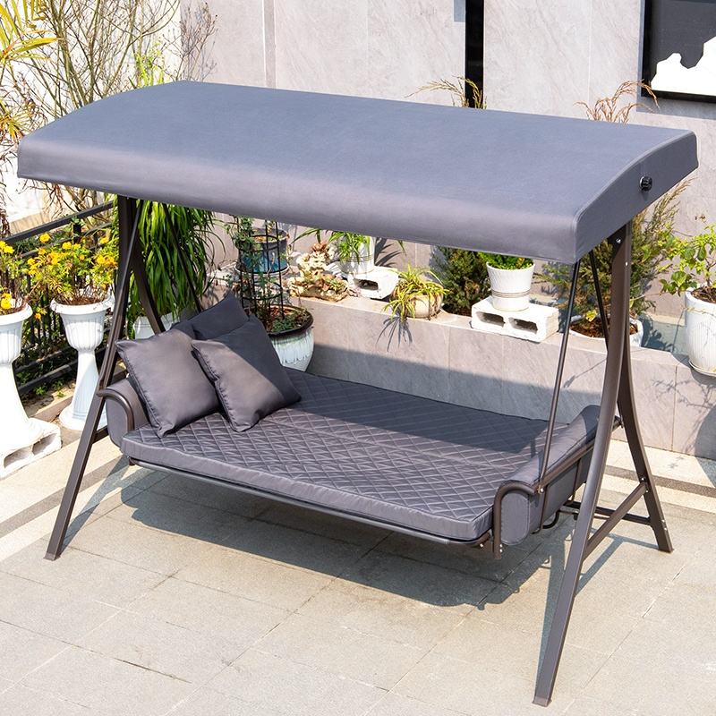 Garden patio swing chair bed
